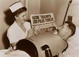 Officially, the polio vaccine