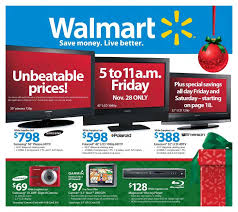 Walmart Black Friday Ad Page 1