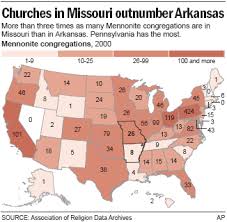 Many Mennonites in Missouri