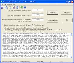 Random Number Generator