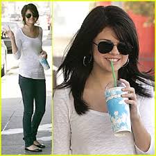 Selena Gomez is Slurpee Silly