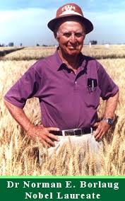Norman Borlaug was a pioneer