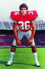 Chris Spielman with the