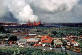 the eruption of Kilauea.