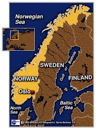 Norway Oslo map
