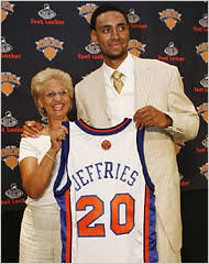Jared Jeffries, with his