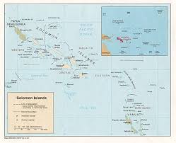 Solomon Island Map
