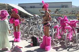 pink pictures, Burning Man
