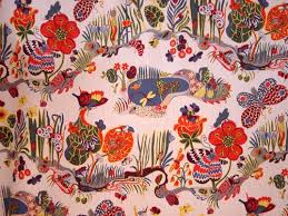 Curtain Fabric: Josef Frank