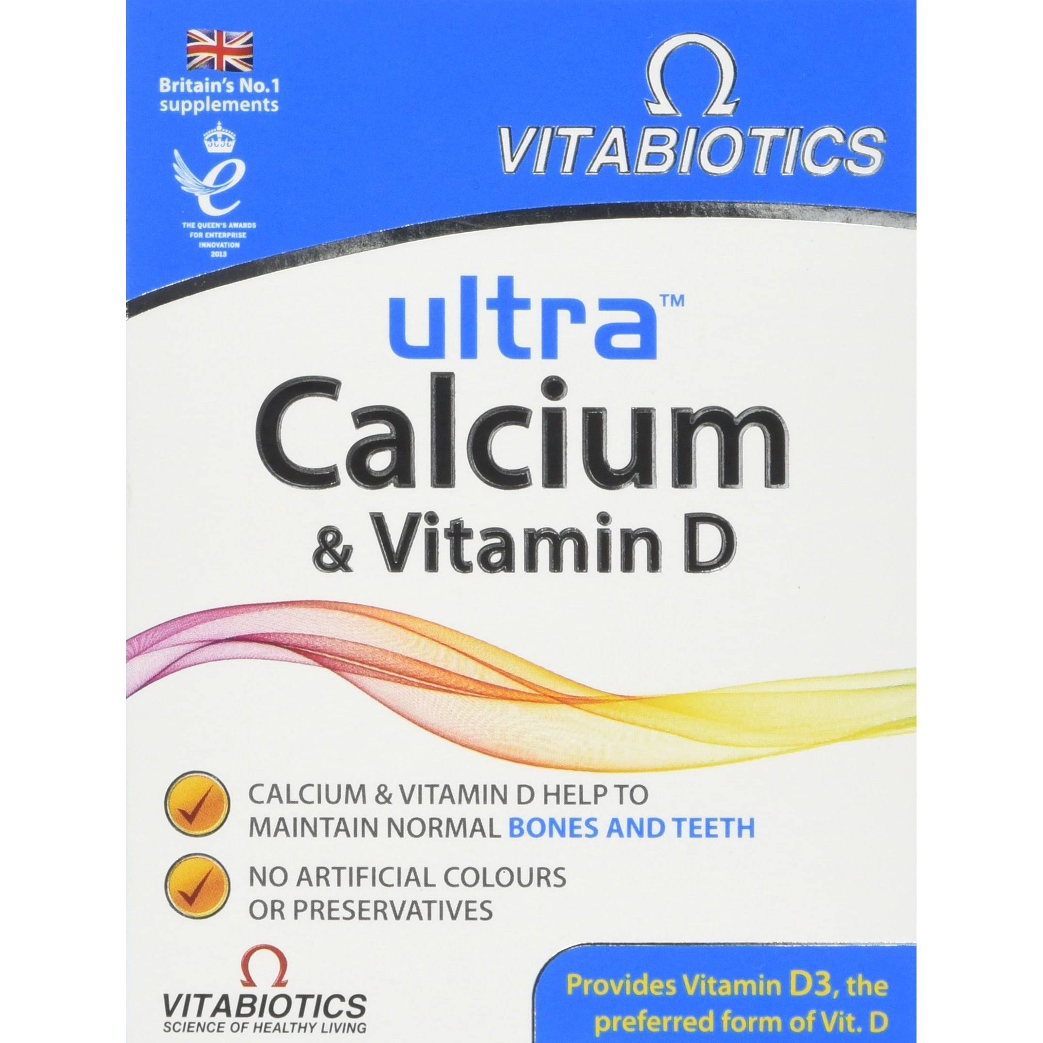 Brent Pharmacy Vitabiotics Ultra Vitamin D3 Optimum Level 96 Tablets Pointy