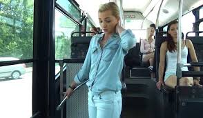 Asian babe gets fucked on the bus jpg x In the bus