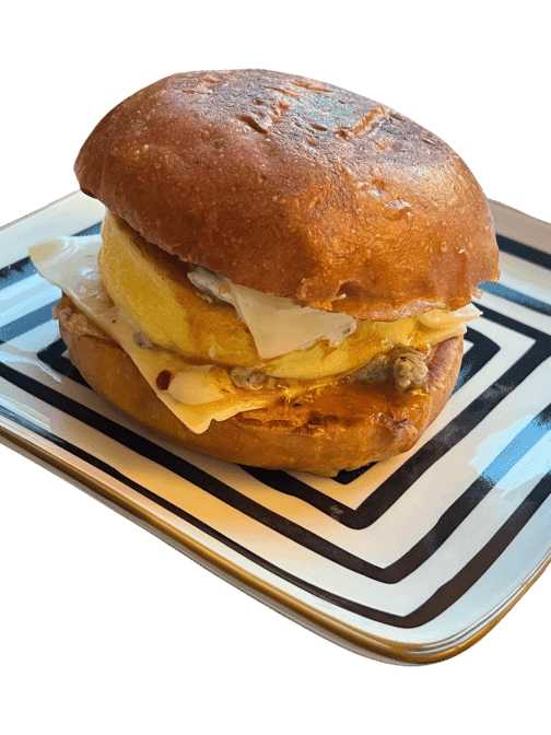 Egg on a Roll by null