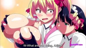 Hentai airi oni chichi short threesome cartoon porn jpg x Hentai threesome