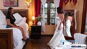 Lesbian gran and bride with ethnic babe jpg x Lesbian wedding