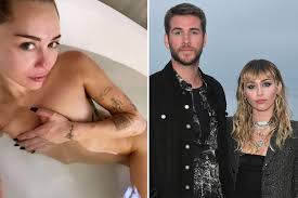 Miley cyrus shares nipple baring jpg x Miley cyrus tits