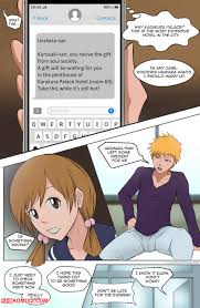 Porn comic ichigo and orihime bleach kisou sex comic sexy brunette was jpg x Bleach comics