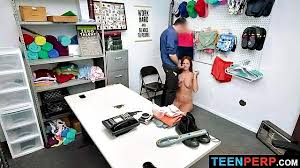 Shoplyfter teen shoplifters plead their innocence on their knees sucking officer big cock jpg x Teen shoplifter caught