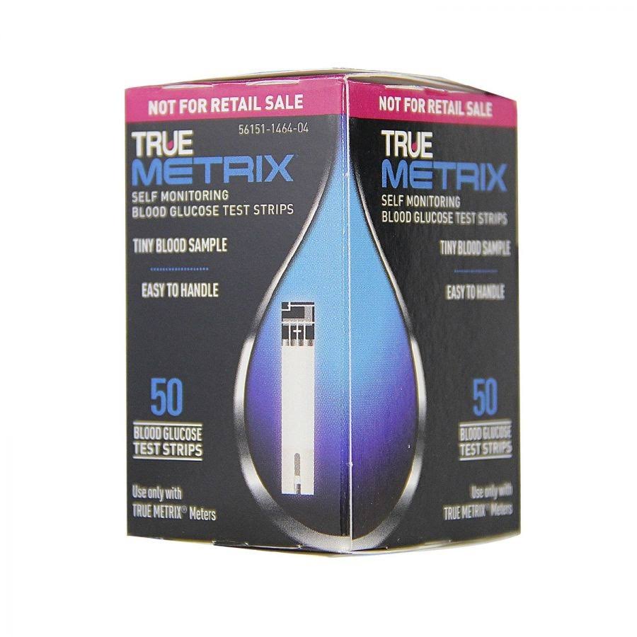 100 HealthMart True Metrix Glucose Test Strips Exp: 04/18