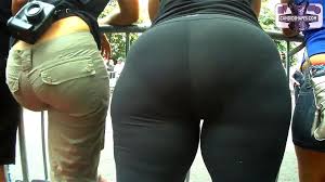 Perfect bubble butt latina teen in tight black leggings jpg x Fat ass in leggings