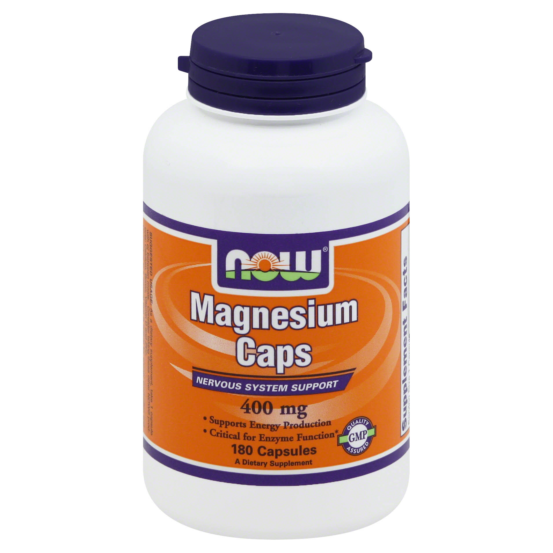 капсулы now magnesium caps 400 мг