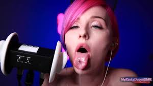 Licking your ears in a very sensual way asmr with kiki myles jpg x Ear licking