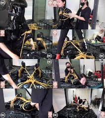 Bondage leather porn jpg x Latex bondage tube