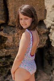 Swimsuit girl|Girls Racerback One-Piece Swimsuit | SOUL CAP