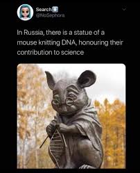 sibirien mouse|Explaining The Universe | The Monument to the laboratory mouse is a  sculpture in Novosibirsk' Akademgorodok, Siberia. It is located in a park  in front of the... | Instagram