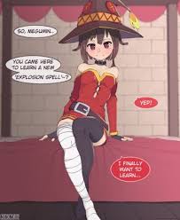 Konosuba hentai porn game jpg x Megumin sexy