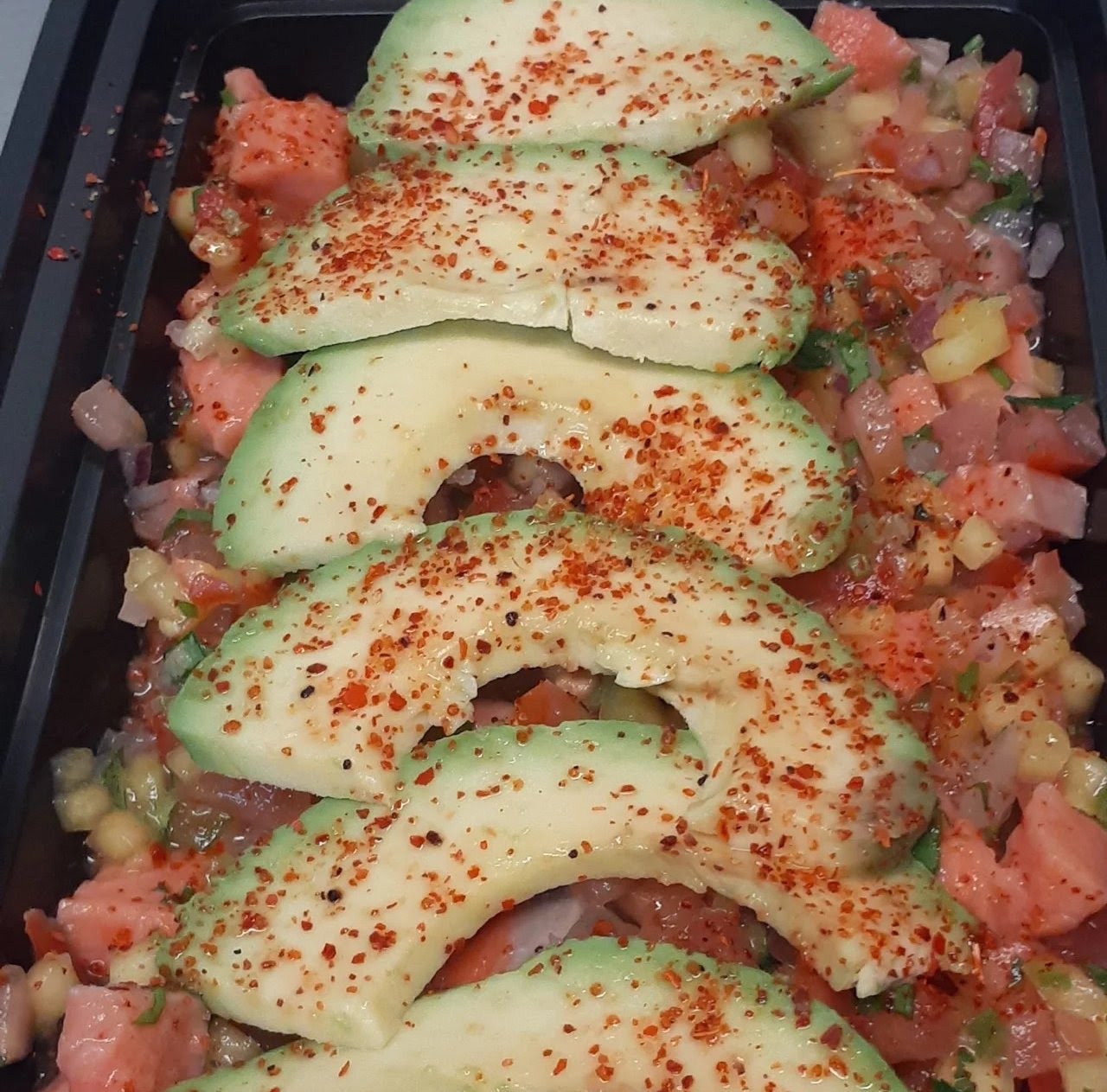 Shark Bite Ceviches by null