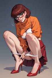 Porn plump sexy velma from the scooby doo cartoon gets gangbanged in the dick haunted silo jpg x Sexy velma