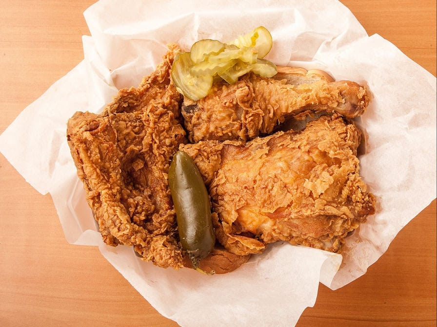 Hall’s Honey-Fried Chicken by null