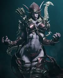 Sylvanas windrunner reverse cowgirl jpg x 3d sylvanas windrunner