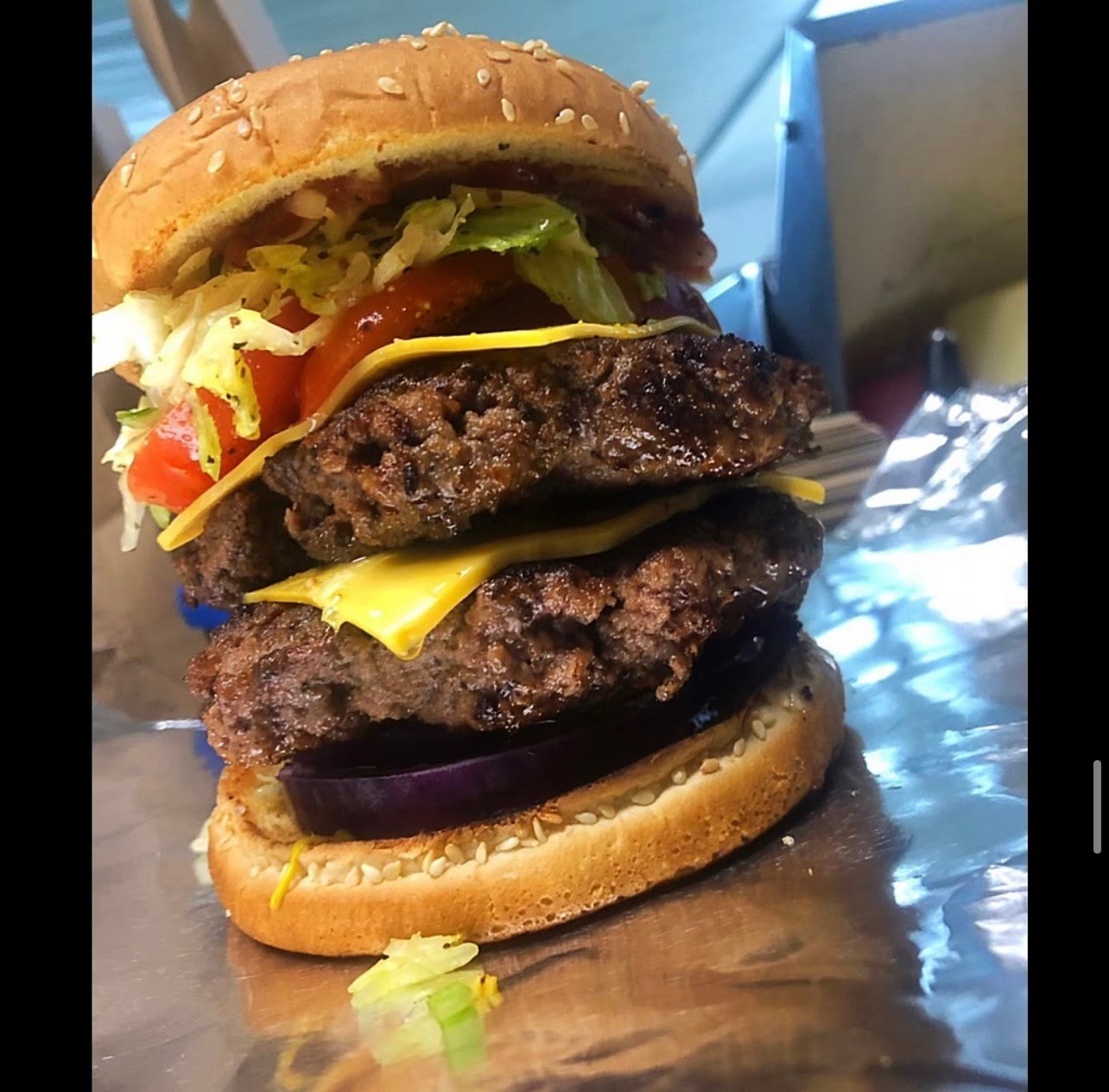 Stamps Super Burgers by null