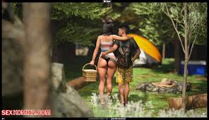 ✅️ porn comic secluded camping sex comic brunette milf went porn comics hentai adult only wporncomics com jpg x Milf camping