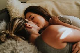 Lesbian bedroom sex jpg x Lesbian on bed