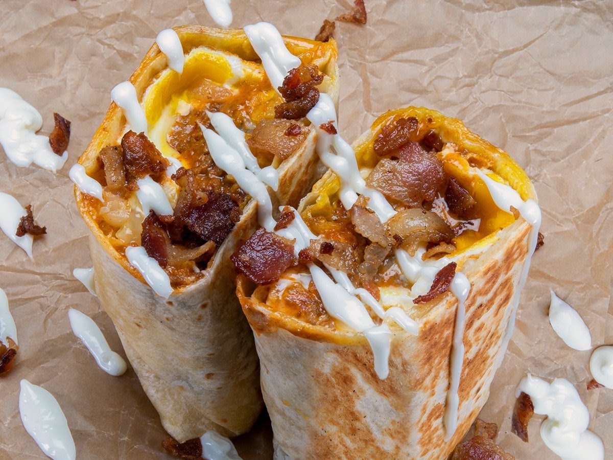 Bad-Ass Breakfast Burritos by null