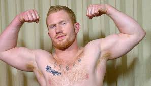 Redhead irish guy sucks three big black gay cocks and gets ass hammered outdoors jpg x Gay redhead