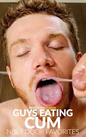 Guys who eat cum porn videos jpg x Gay boys eating cum