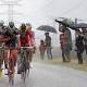 Tour de France Riders Take on Heavy Rain