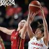 女子バスケで日本が五輪初の4強 ベルギーを1点差で退ける ラスト16 ...