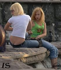 Candid caught spying her ass jpg x Voyeur butt