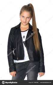 Leather outfit young girls|Leather short jacket