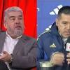 Riquelme siendo Román, incluso en un móvil de televisión