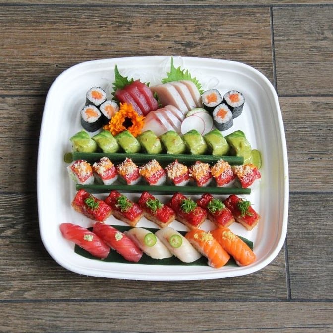 Bamboo Sushi by null