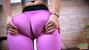 Awesome camel toe brunette babe with and amazing butt in spandex yoga pants jpg x Yoga pants cameltoe