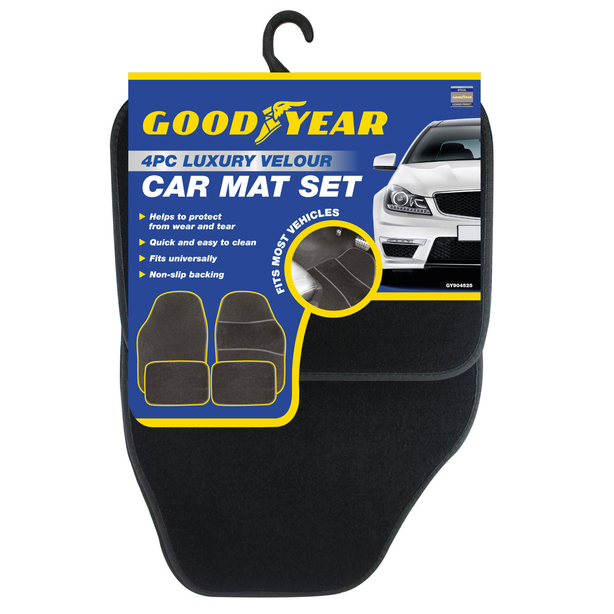 Goodyear Complete Car Cleaning Kit Interior Exterior Tyres Wheel