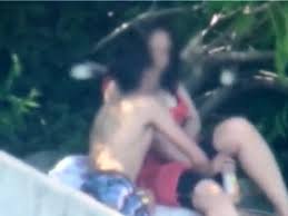 Horny teen couple caught in public garden jpg x Public sex caught