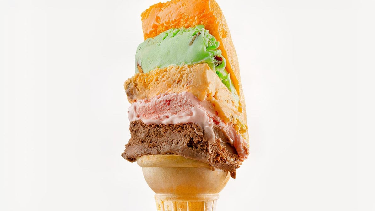 The Original Rainbow Cone by null