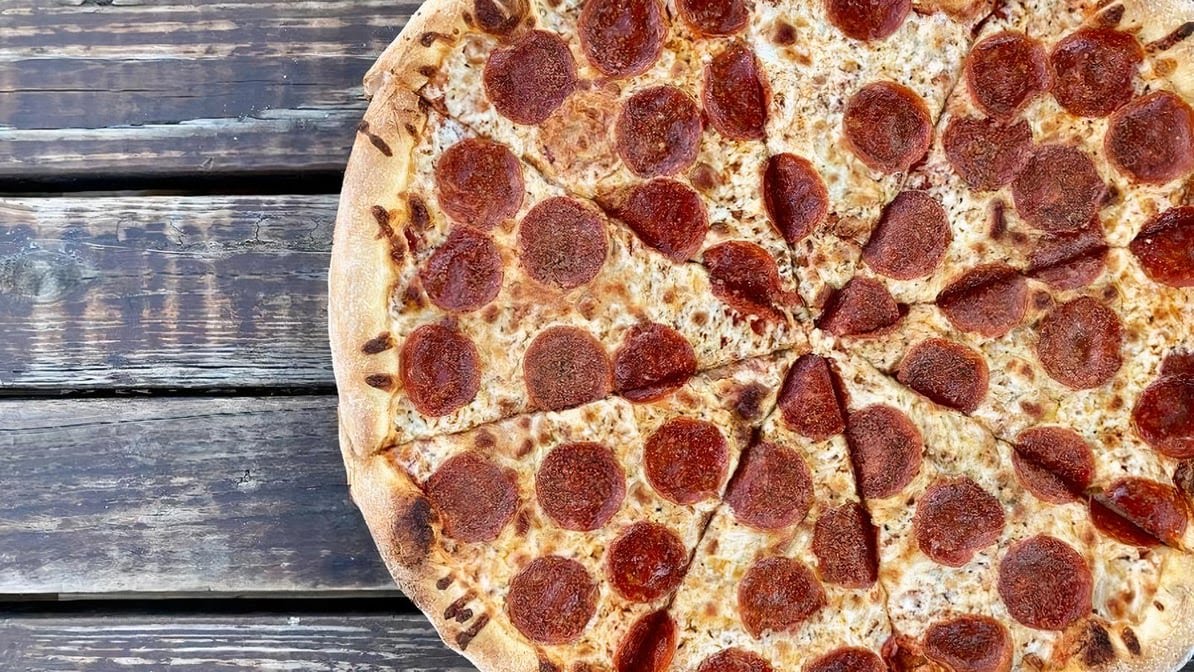 Crozet Pizza at Buddhist Biker Bar by null